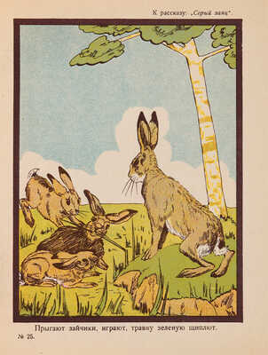 Серый зайка: Рассказы и сказки для мален. детей / Рис. худ. С. Гольдмана. [Одесса]: Одесполиграф, [1925].